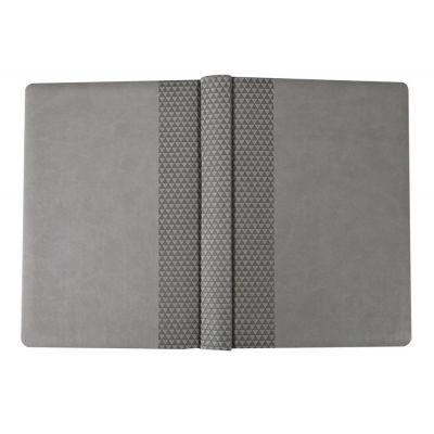 Ежедневник Brand, недатированный, серый-2