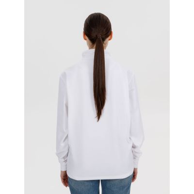 Свитшот на молнии Morfiss, белый-9