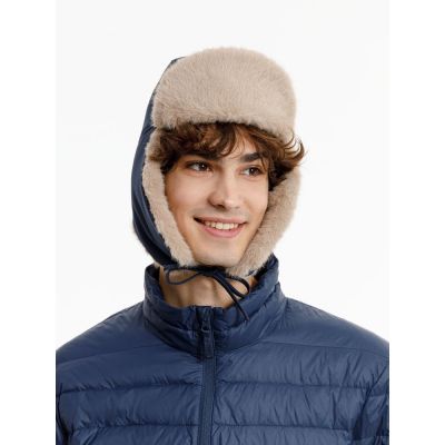 Шапка-ушанка Wasa, темно-синяя-8