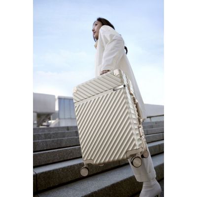 Чемодан Aluminum Frame PC Luggage V1, золотистый-10