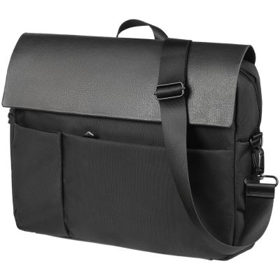 Сумка для ноутбука inCity, черная-1