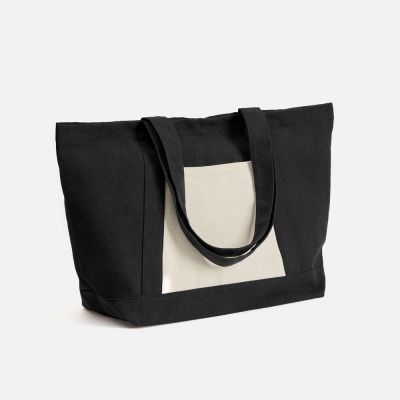 Шопер Shophop, черный с неокрашенным-0