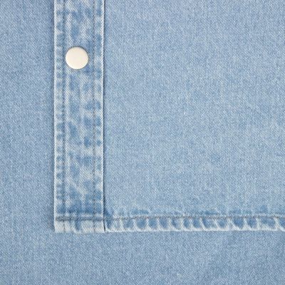 Куртка джинсовая O3, голубая-6