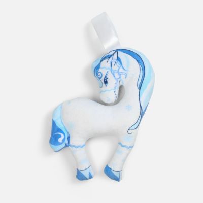 Мягкая игрушка — подвеска «Снежка»-1