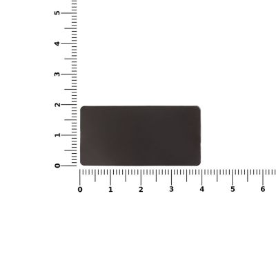 Значок Magnet Matto, серый металлик-3