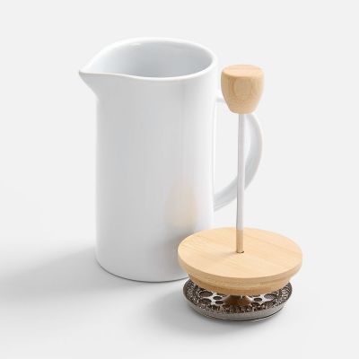 Френч-пресс Ceramero, белый-2