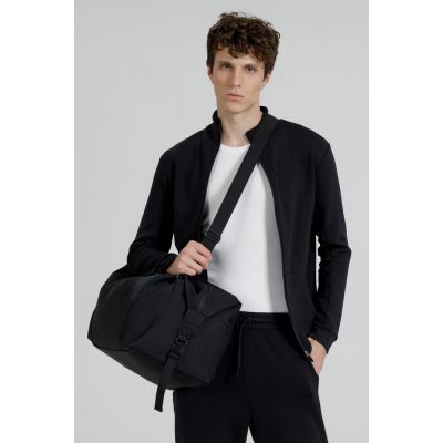 Дорожная сумка Traffic, черная-8