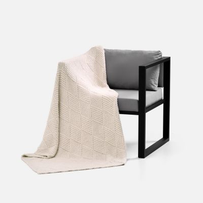 Плед Aspetta, молочный-3