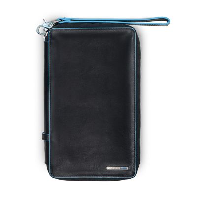 Мультипортмоне Piquadro Blue Square, черное-0