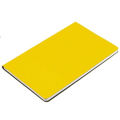 Ежедневник Knit, недатированный, желтый-3