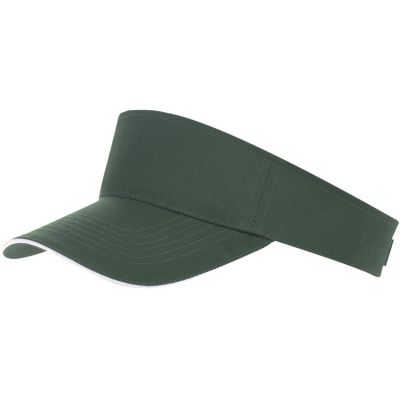 Козырек Ace, зеленый с белым-0