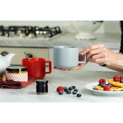 Чашка Jumbo, ver.2, матовая, белая-3