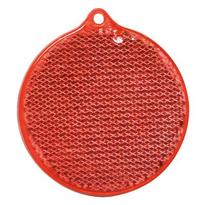 Пешеходный светоотражатель «Круг», красный-0