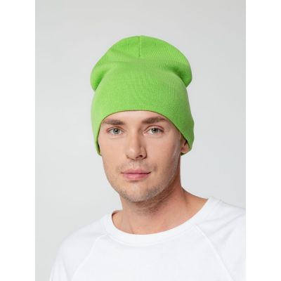 Шапка Tube Top, зеленая (салатовая)-4