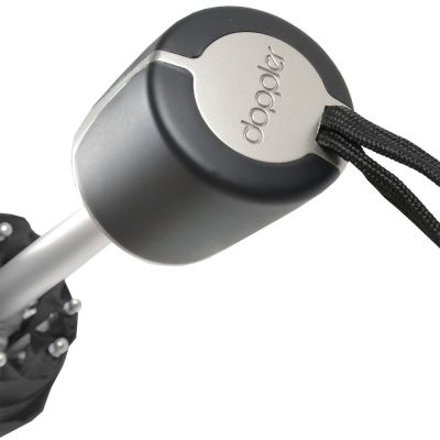 Зонт складной Fiber Alu Light, черный-3