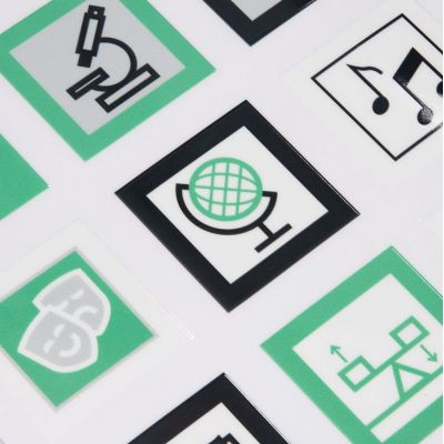 Стикерпак UV-DTF Industry, наука и искусство-1