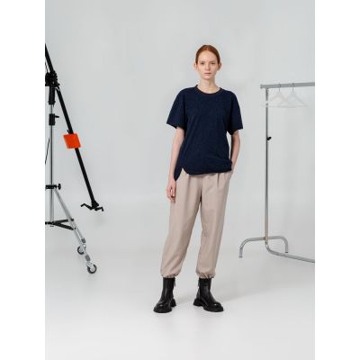 Футболка унисекс Kosmos 1.0, синий меланж-1