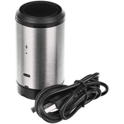 Электрическая пробка для вина Tuoretta, серебристая-3