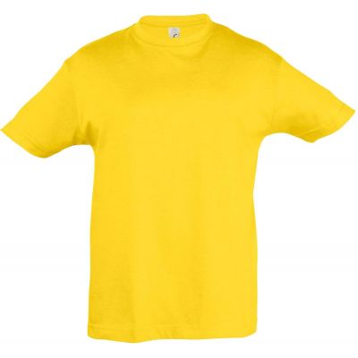 Футболка детская Regent Kids 150, желтая-0