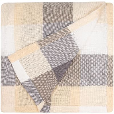 Плед London XL, серо-бежевый-1