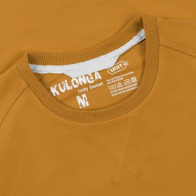 Свитшот женский Kulonga Sweat, горчичный-2