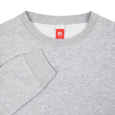 Свитшот унисекс Delta, серый меланж-2