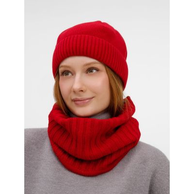 Шапка ComFleece, красная-5