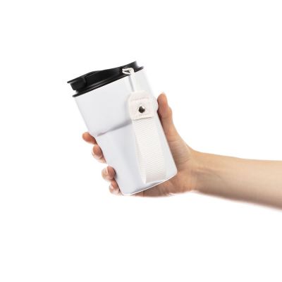 Термостакан Freshbrew, белый-4