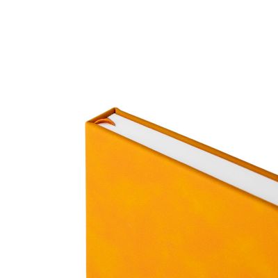 Ежедневник Horizon, недатированный, серый с оранжевым-5