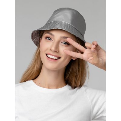 Панама Palladio, серебристая-5