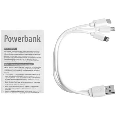 Внешний аккумулятор Uniscend Full Feel 10000 мАч, белый-4