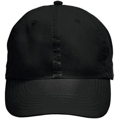 Бейсболка Meteor, черная-1
