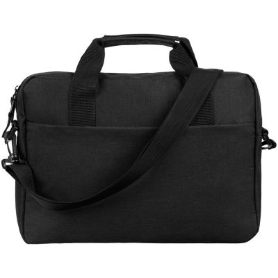 Сумка для ноутбука Delegate, черная-3
