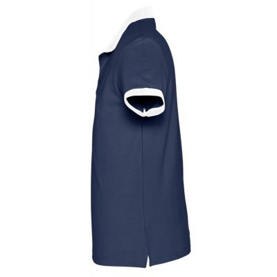 Рубашка поло Prince 190, темно-синяя с белым-2