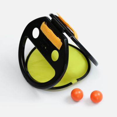 Подвижная игра с мячом Nice Catch, черная с желтым-5