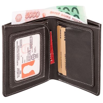 Портмоне Apache, темно-серое-4