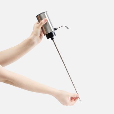 Электрический аэратор-дозатор для вина Tuoretta, серебристый-7