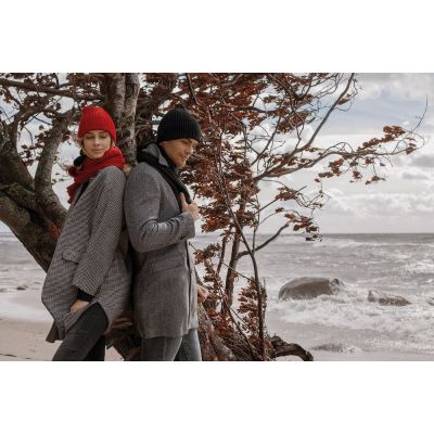 Шапка Stout, синий меланж-6