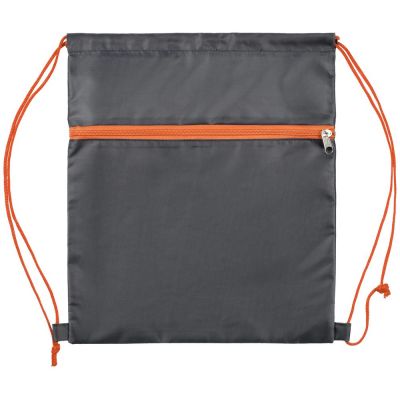Детский рюкзак Novice, серый с оранжевым-2