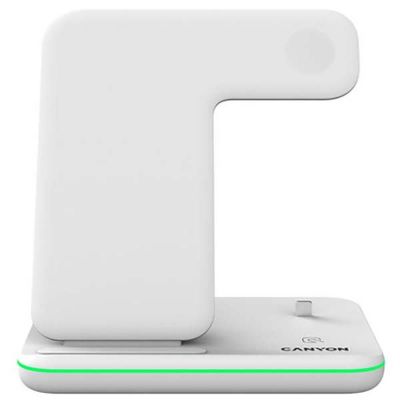 Беспроводная зарядная станция Canyon 302, белая-1