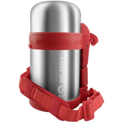Термос для еды и напитков Relaxika 800, стальной-4