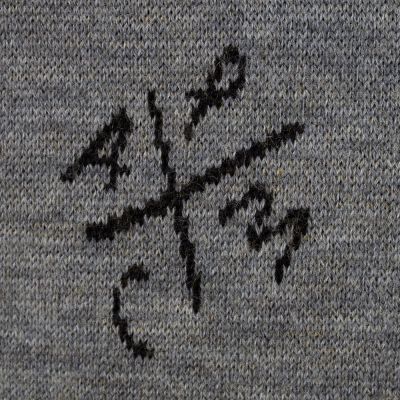 Джемпер «Цитаты. Хармс. Работа», серый-7