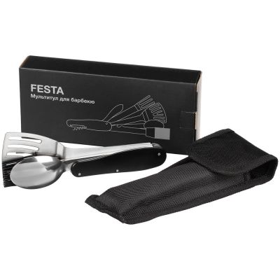 Мультитул для барбекю Festa, черный-8