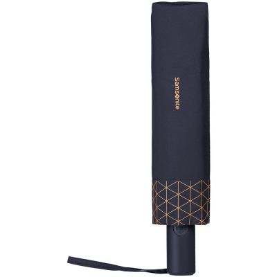 Зонт складной Up Way, автомат, синий с оранжевым-2