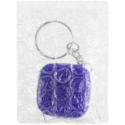 Брелок с рулеткой Metric, синий-4