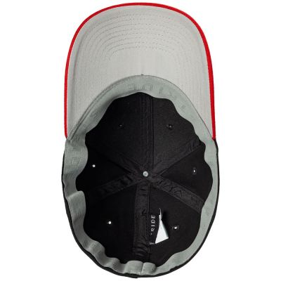 Бейсболка Ben Loyal, черная с красным-5