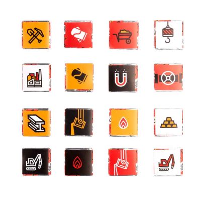 Набор с горьким шоколадом Industry, металлургия-2