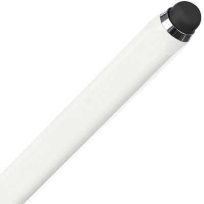 Вечный карандаш Quarta со стилусом и уровнем, белый-5