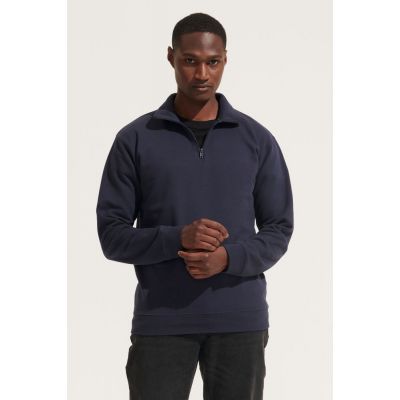 Толстовка унисекс Conrad, темно-синяя-3