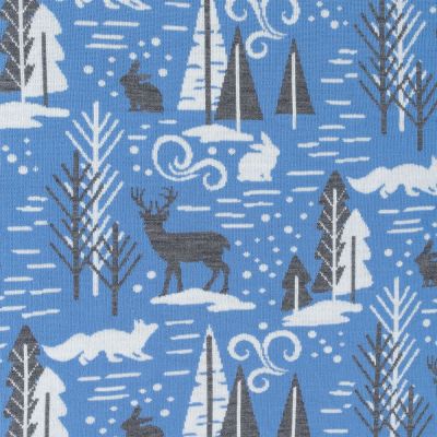 Плед Sever, голубой-3